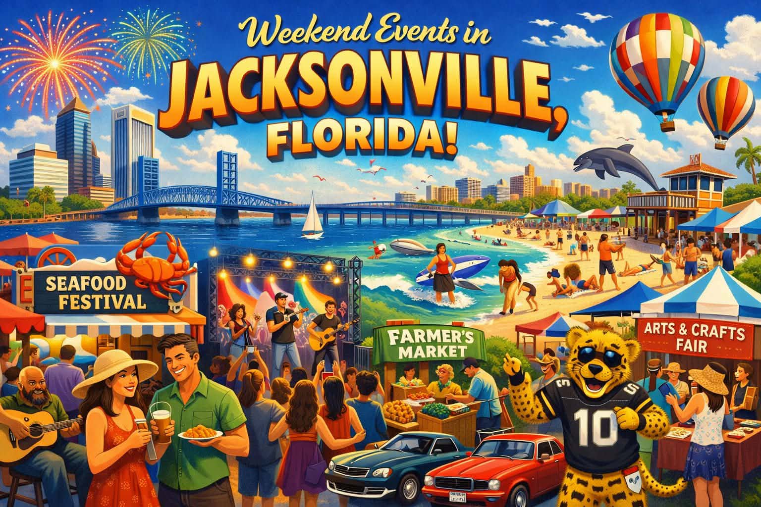 ¿BUSCAS PLANES EN JACKSONVILLE PARA ESTE FIN DE SEMANA?