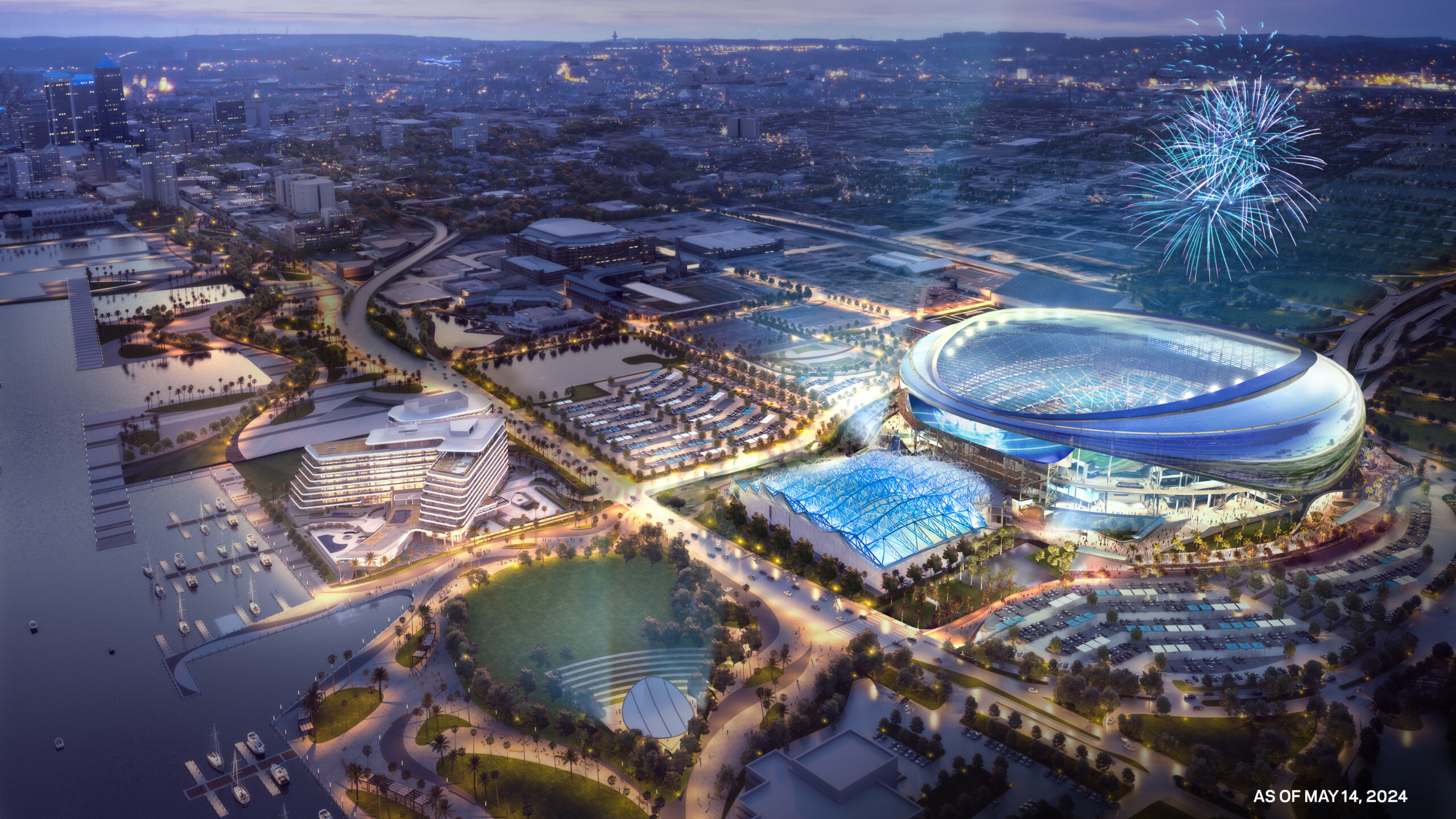 Jacksonville Beach aprueba permiso especial para expandir comercio al aire libre por remodelaciones del EverBank Stadium