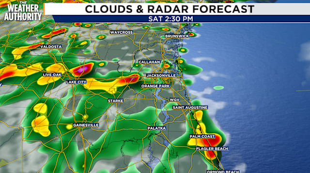 ALERTA DE INUNDACIONES Y FUERTES TORMENTAS AZOTAN EL NORESTE DE FLORIDA