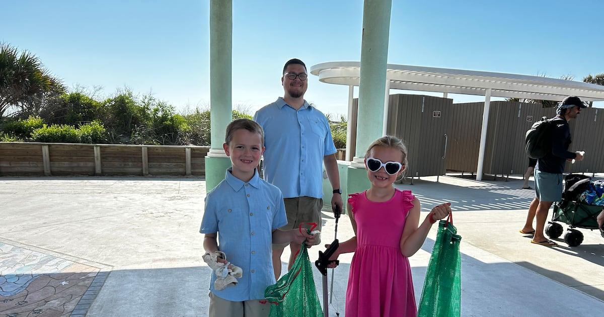 VOLUNTARIOS RETIRAN MÁS DE 650 LIBRAS DE BASURA EN PLAYAS DE ST. JOHNS COUNTY