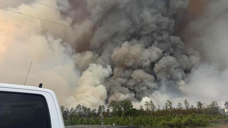 El condado de Brantley levanta la prohibición de quemas y el estado de emergencia 6 semanas después del inicio del incendio forestal de la autopista 82