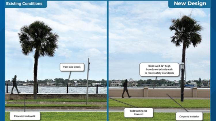 El FDOT comienza esta semana un proyecto de reemplazo de malecón de más de un año de duración en St. Augustine