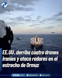 EE.UU. ATACA RADARES IRANÍES TRAS LANZAMIENTO DE DRONES.jacsonville,hoy