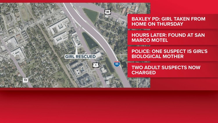 Encuentran en Jacksonville a un niño de 13 años desaparecido de Georgia; dos personas arrestadas