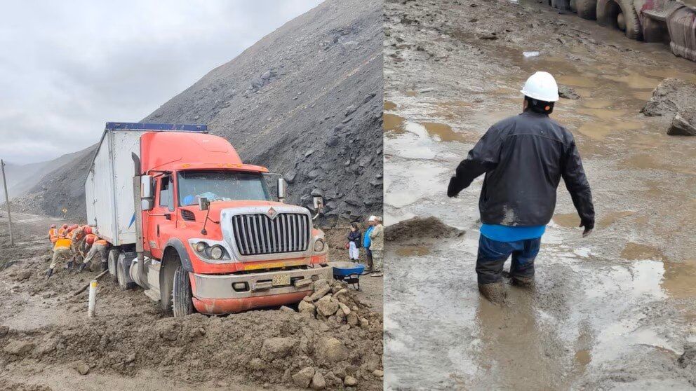 PERÚ: MILES DE VEHÍCULOS CONTINÚAN ATRAPADOS EN LA CARRETERA AREQUIPA-ATICO