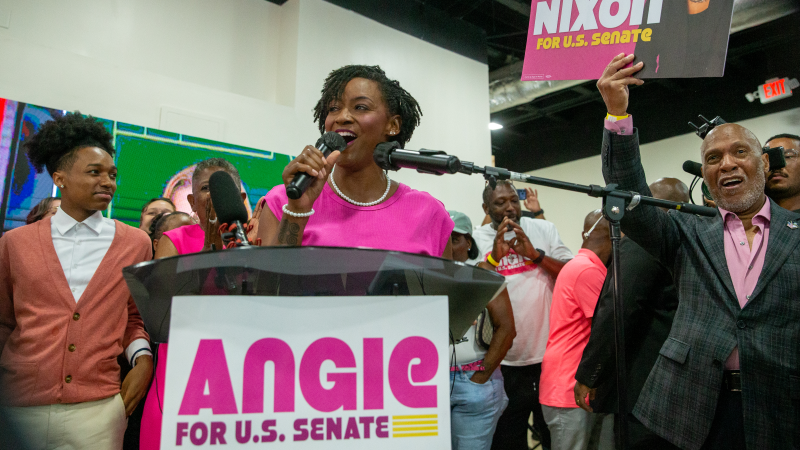 ANGIE NIXON LOGRA HISTÓRICA VICTORIA EN LAS PRIMARIAS PARA EL SENADO DE FLORIDA