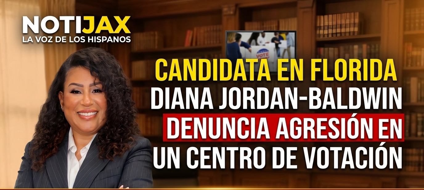 CANDIDATA EN FLORIDA DIANA JORDAN-BALDWIN DENUNCIA AGRESIÓN EN UN CENTRO DE VOTACIÓN