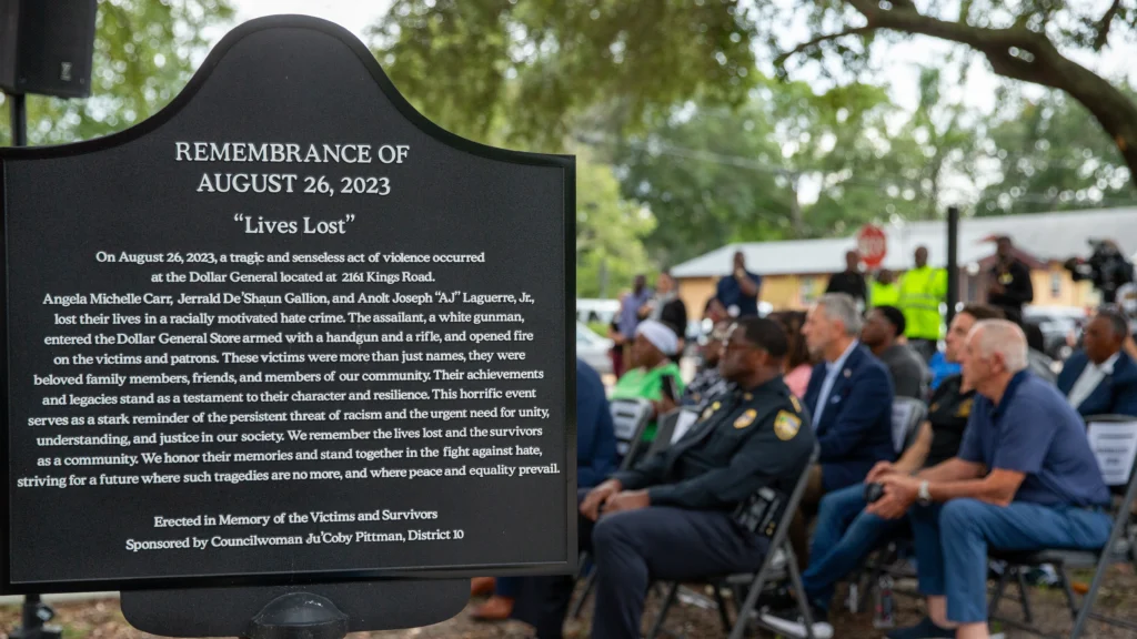 Carr, Gallion, Laguerre remembered on anniversary of racist Dollar General shooting