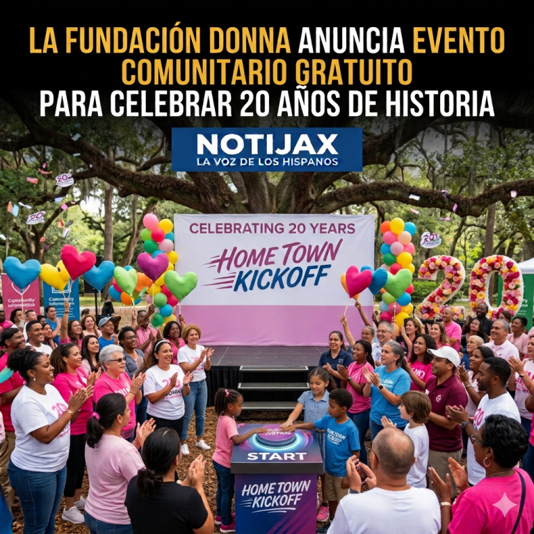 LA FUNDACIÓN DONNA ANUNCIA EVENTO COMUNITARIO GRATUITO PARA CELEBRAR 20 AÑOS DE HISTORIA