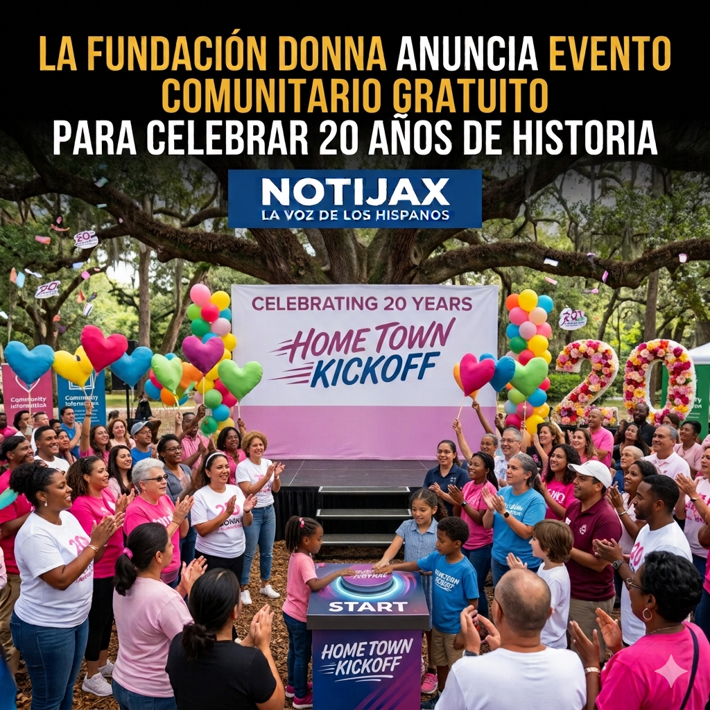 LA FUNDACIÓN DONNA ANUNCIA EVENTO COMUNITARIO GRATUITO PARA CELEBRAR 20 AÑOS DE HISTORIA