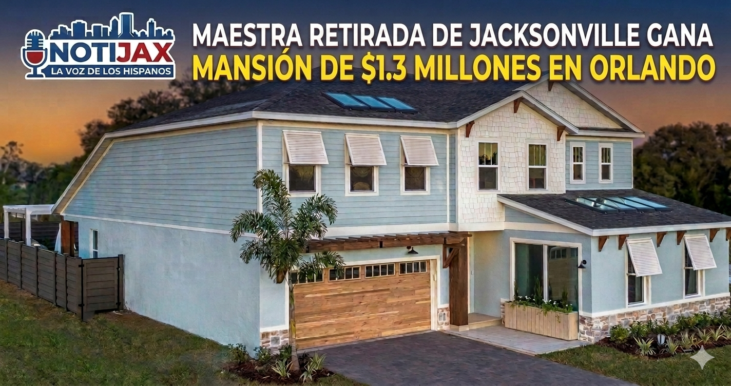 MAESTRA RETIRADA DE JACKSONVILLE GANA MANSIÓN DE .3 MILLONES