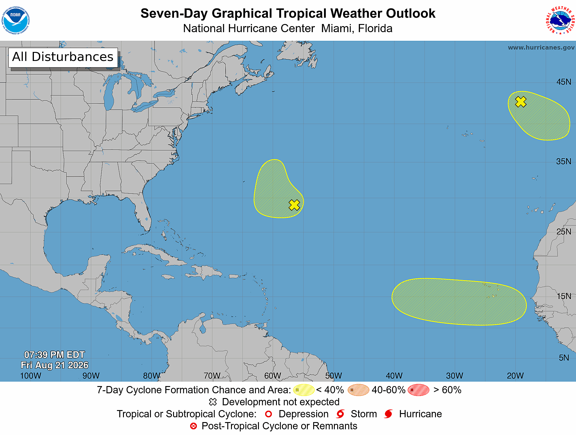 EL ATLÁNTICO SE ACTIVA: TRES SISTEMAS BAJO ESTRICTA VIGILANCIA METEOROLÓGICA