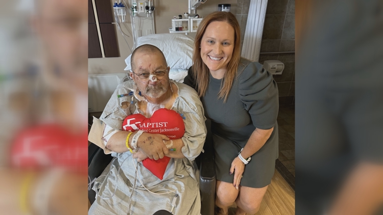‘Ángel en la Tierra’: un hombre de Jacksonville Beach le da crédito a una mujer por salvarle la vida después de un ataque cardíaco