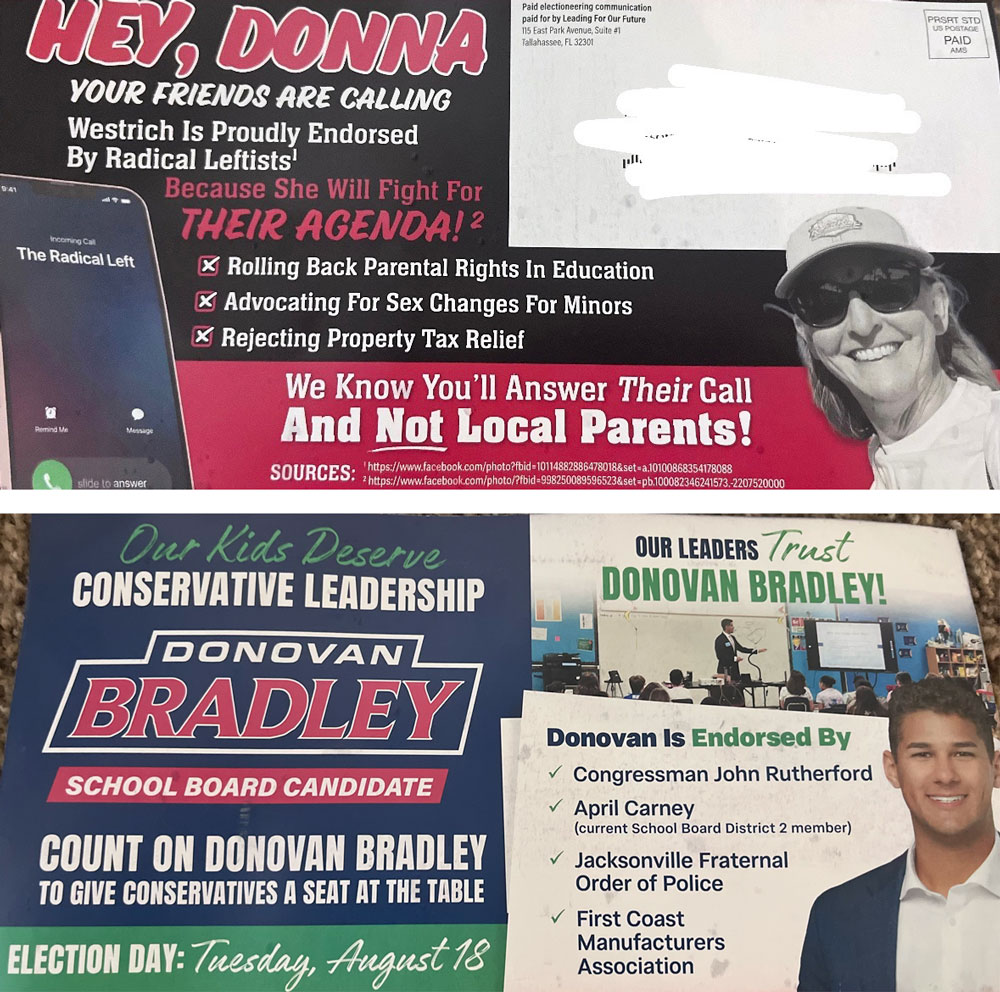 Los candidatos de la Junta Escolar de Duval ganan más dinero que la mayoría en Florida