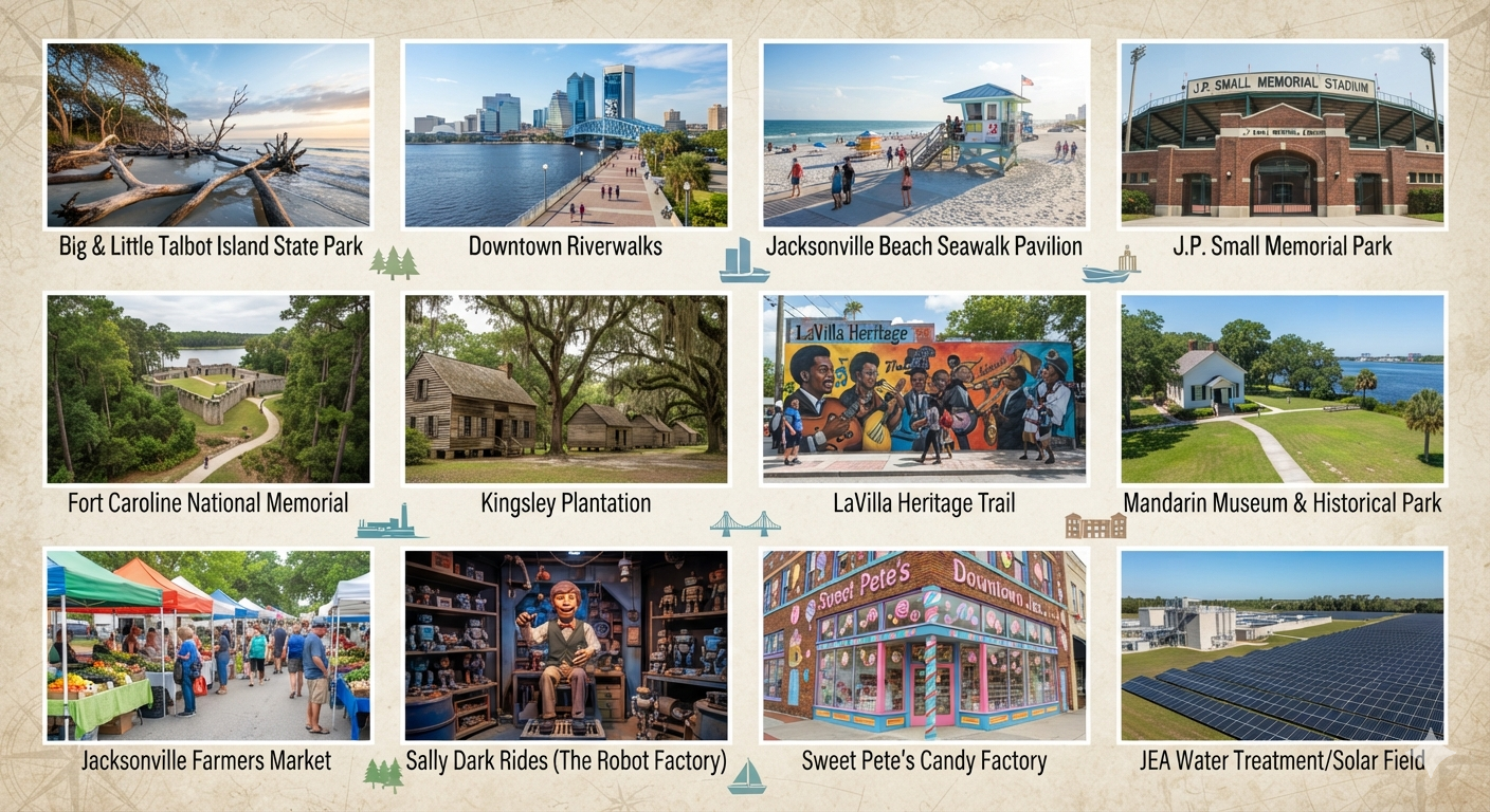 12 ACTIVIDADES GRATUITAS PARA HACER EN JACKSONVILLE