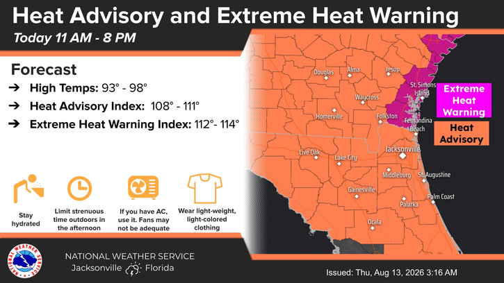 ALERTA DE CALOR EXTREMO Y TORMENTAS POR LA TARDE EN NUESTRA REGIÓN ALERTA DE CALOR EXTREMO Y TORMENTAS POR LA TARDE EN NUESTRA REGIÓN