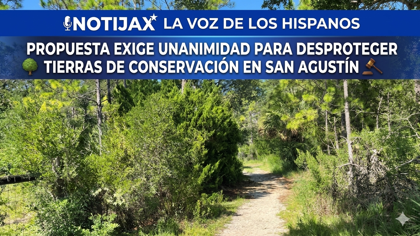 PROPUESTA EXIGE UNANIMIDAD PARA DESPROTEGER TIERRAS DE CONSERVACIÓN EN SAN AGUSTÍN