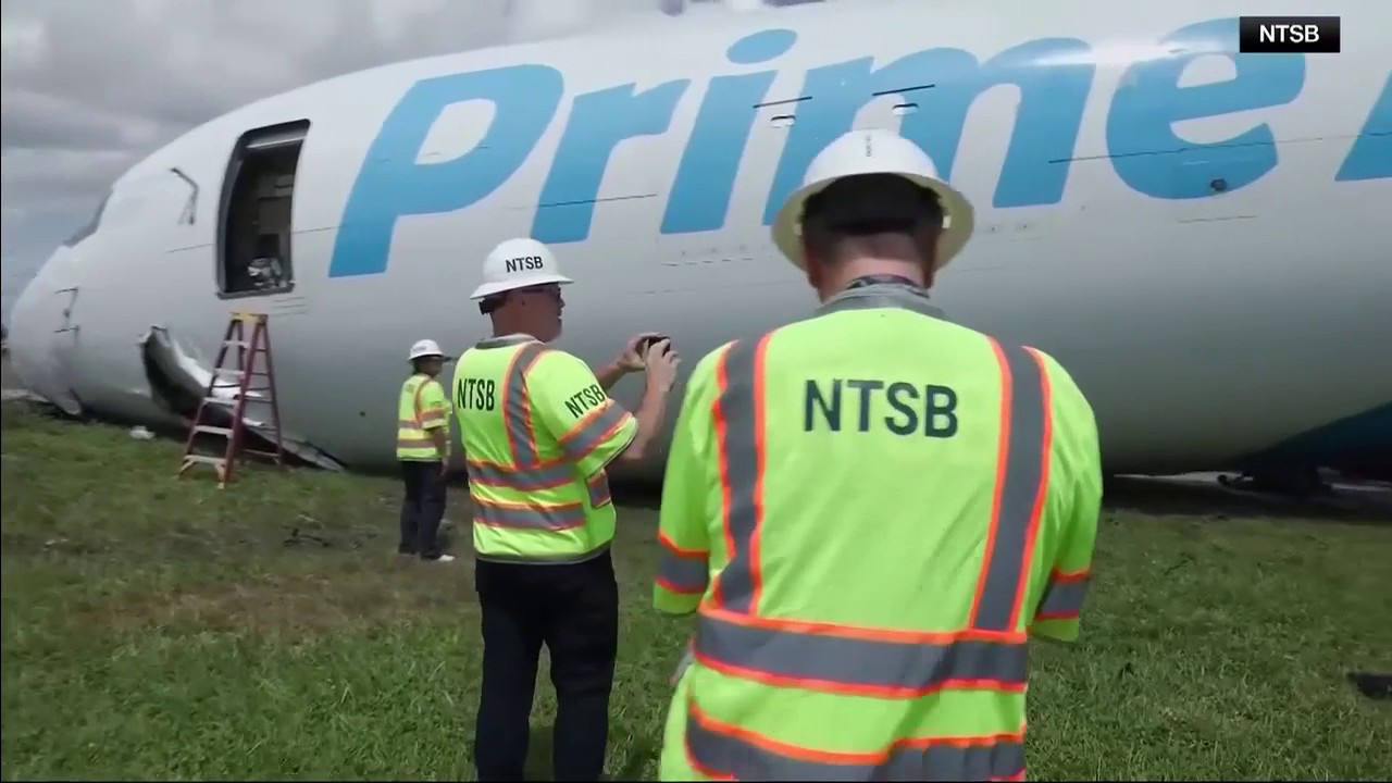 NTSB EXAMINA MOTORES CALCINADOS Y CAJA NEGRA TRAS ACCIDENTE DE CARGA EN FLORIDA