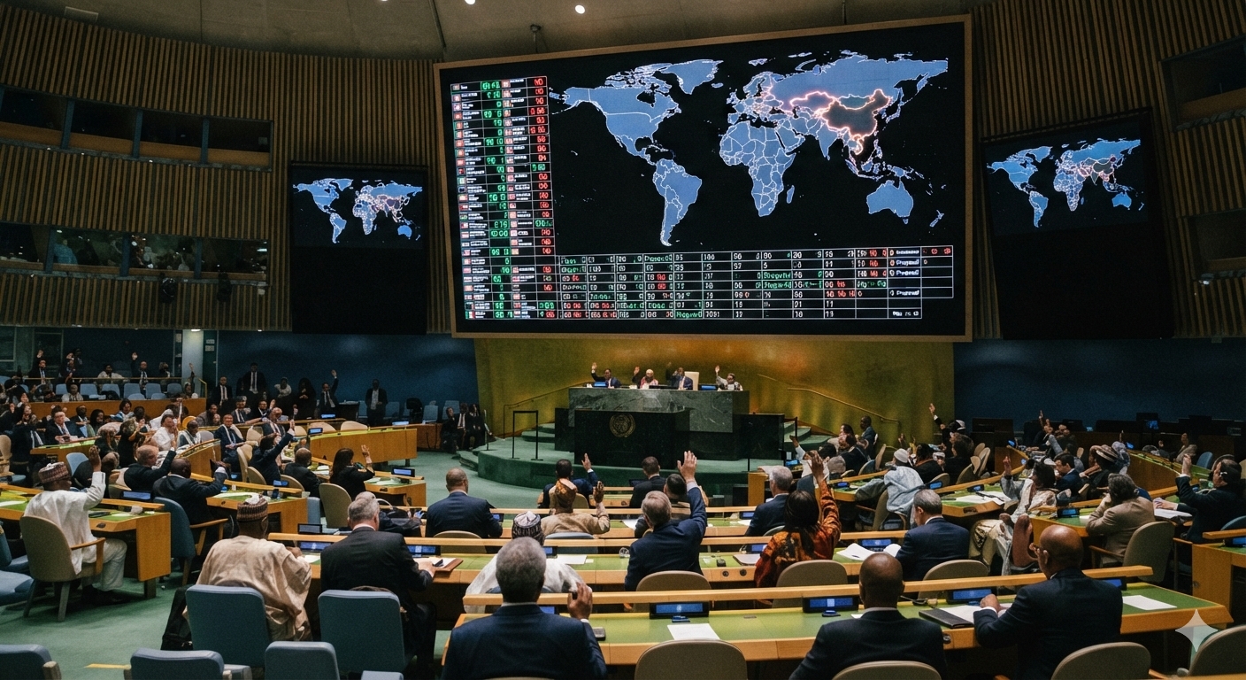 LA ONU VOTA HOY UNA PROPUESTA PARA CAMBIAR EL MAPA DEL MUNDO