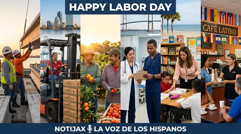 HAPPY LABOR DAY!! NUESTRA FUERZA, NUESTRO ORGULLO: EL CORAZÓN HISPANO QUE MUEVE A JACKSONVILLE