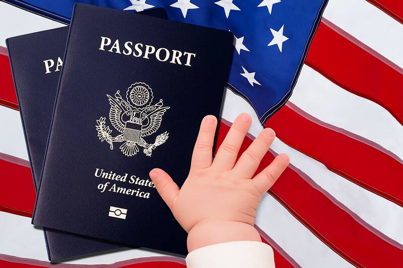 TRUMP BUSCA CAMBIAR LOS REQUISITOS PARA PASAPORTES DE NIÑOS NACIDOS EN EE.UU.
