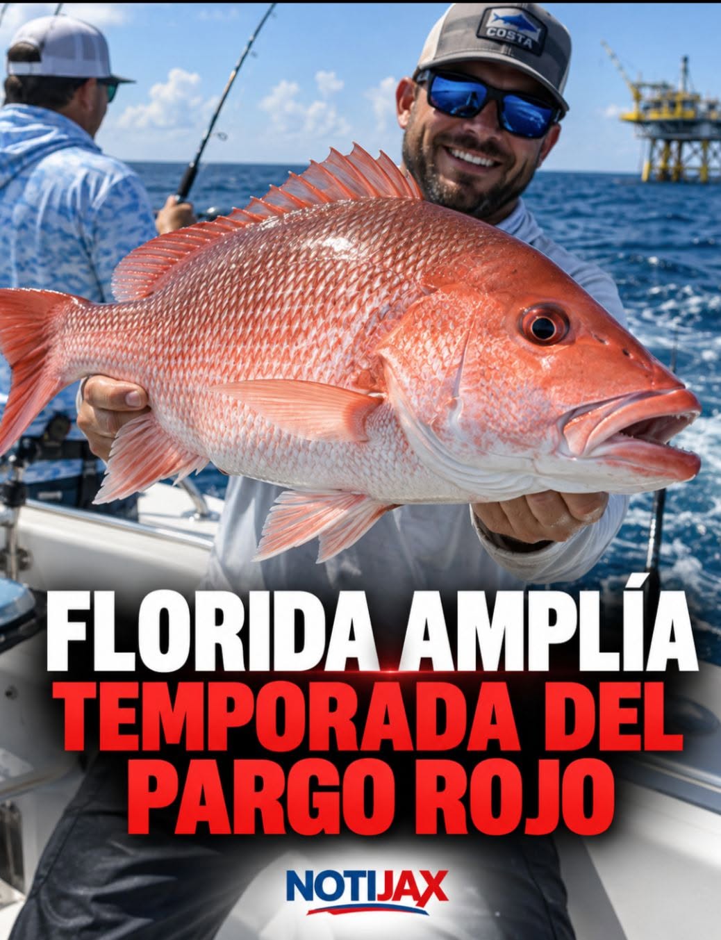 FLORIDA AMPLÍA LA TEMPORADA DE PARGO ROJO DEL ATLÁNTICO: SERÁN 14 DÍAS CONSECUTIVOS FLORIDA AMPLÍA LA TEMPORADA DE PARGO ROJO DEL ATLÁNTICO: SERÁN 14 DÍAS CONSECUTIVOS