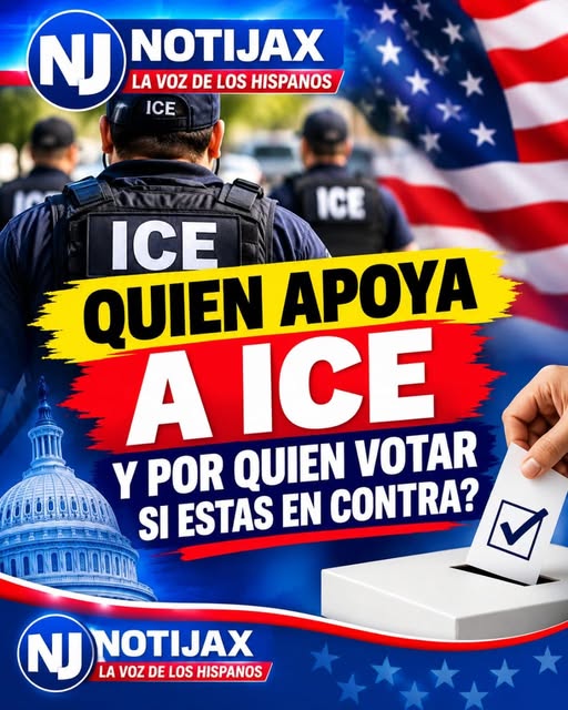 NOTIJAX | INVESTIGACIÓN ESPECIAL ELECCIONES 2026 · POSTURAS SOBRE ICE Y LA COMUNIDAD HISPANA NOTIJAX | INVESTIGACIÓN ESPECIAL ELECCIONES 2026 · POSTURAS SOBRE ICE Y LA COMUNIDAD HISPANA