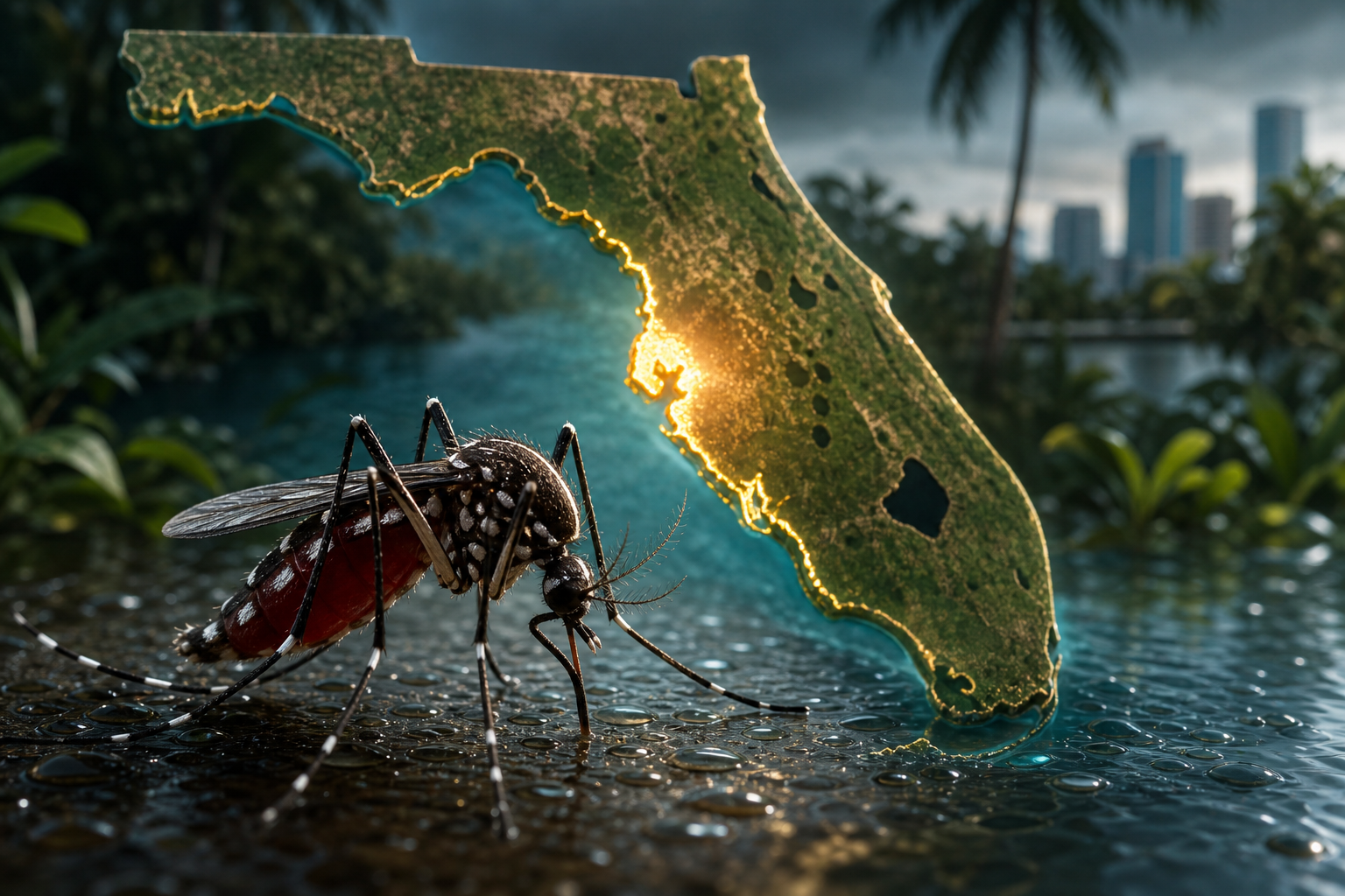 FLORIDA BAJO ALERTA POR BROTE HISTÓRICO DE DENGUE CON MÁS DE 250 CASOS LOCALES