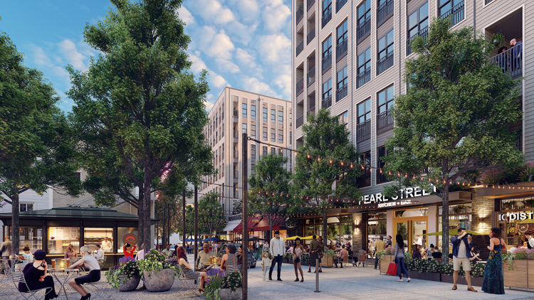 Proposed Pearl Square open-container district would let visitors walk with drinks in designated areas