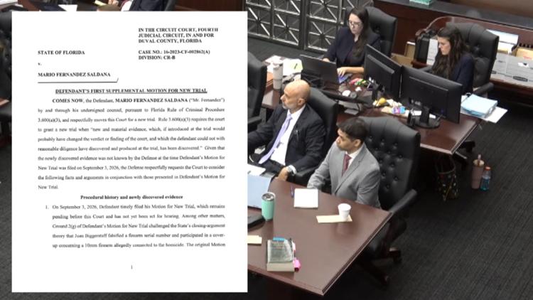 Mario Fernandez Saldana challenges murder conviction with new motion
