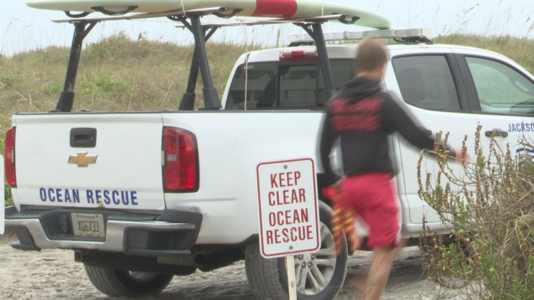 Jacksonville Beach Ocean Rescue braces for impacts from high tides, rough surf
